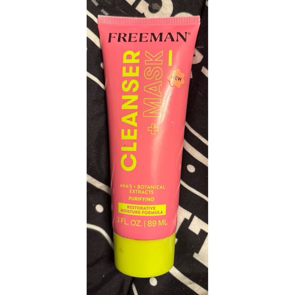 NEW Freeman Cleanser + Mask, Restorative‎ Moisture Formula, Purifying